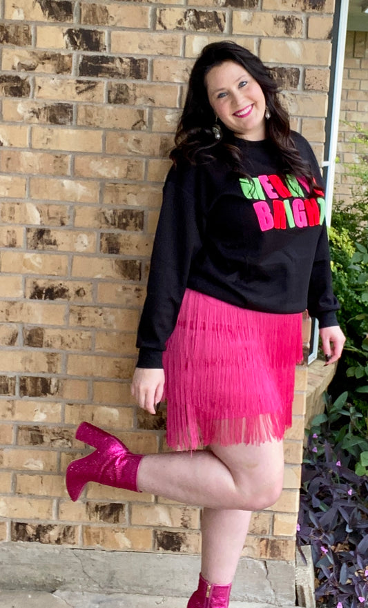 Signature Moves Fringe Skort