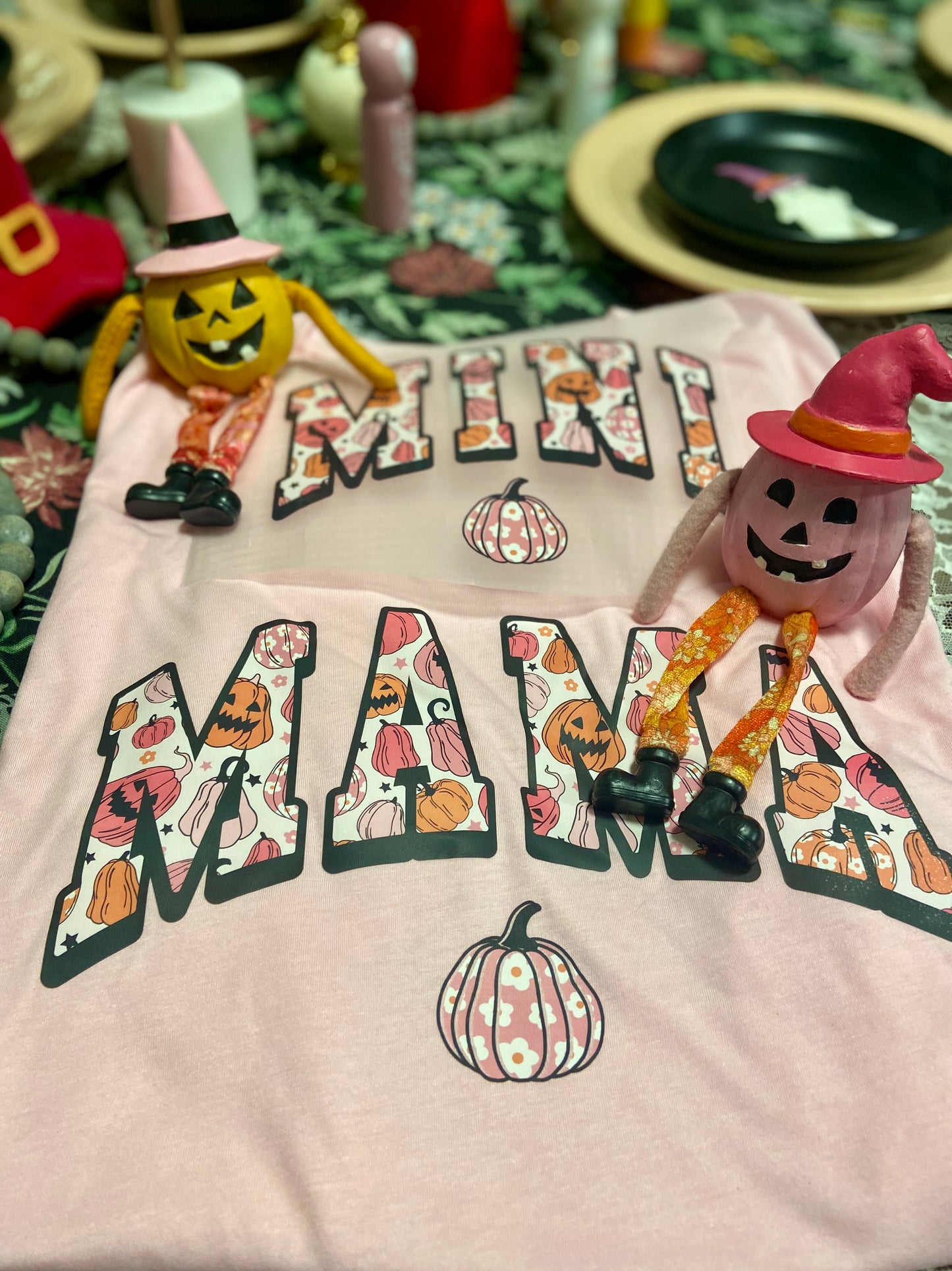 Pink Pumpkin Mama Tee