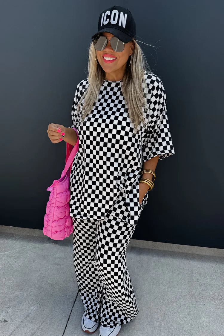 Be Bold Checkered Set