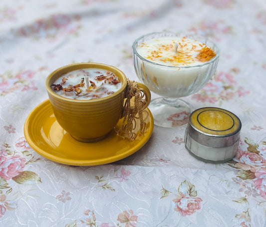 Tobacco Caramel Scented Candles