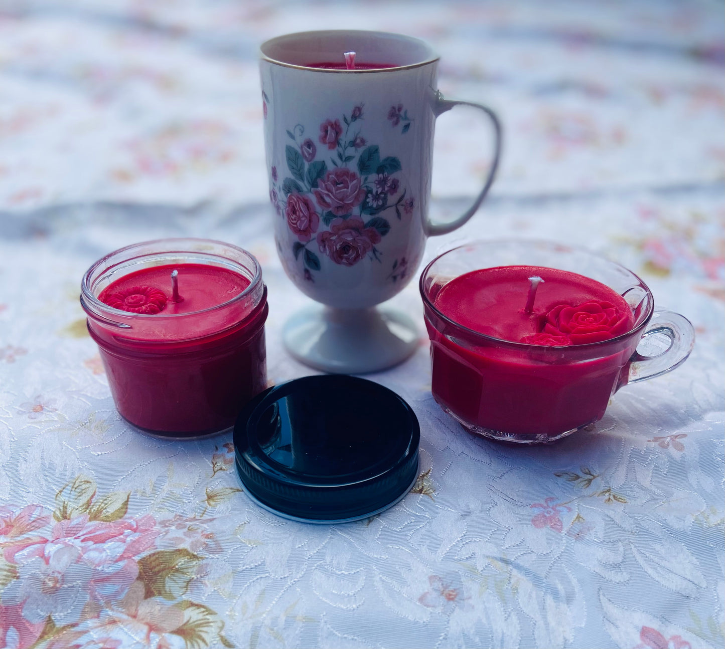 Cherry Almond Scented Candle